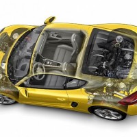 Porsche показал Cayman в разрезе