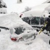 В Венгрии сотни автомобилей попали в снежный плен