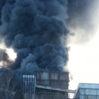 На Донбассе взорвалась и горит теплоэлектростанция