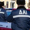 В Киеве машина ГАИ сбила на пешеходном переходе мужчину