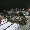 В Ленобласти после столкновения с поездом сгорел внедорожник 