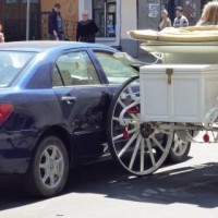 В Одессе карета попала в ДТП