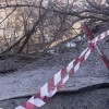 В Киеве перекрыли улицу из-за угрозы оползней  