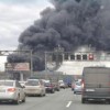 На юге Москвы сгорел заброшенный склад