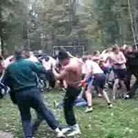 Полиция предотвратила массовую драку на рынке  Подмосковье 