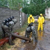 Во Львове спасатели устраняли утечку хлора
