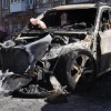 В Днепропетровске полностью сгорел BMW X6 футболиста «Днепра»