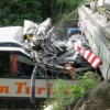 В Германии в аварии туристического автобуса  пострадали 40 студентов из Дании