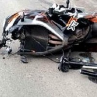 В Киеве два человека разбились насмерть на мотоцикле