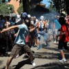 Первый гей-парад в Черногории забросали камнями