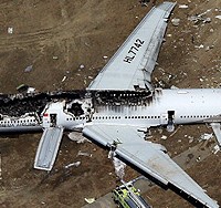Авария Boeing 777 в Сан-Франциско стала первой катастрофой с жертвами 