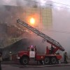 В Луганске ночью горел супермаркет «Фуршет»