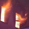 Во Львове горело здание «Укрэнерго»