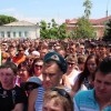 В Пугачеве жители снова перекрыли федеральную трассу
