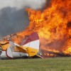 В Коми разбился и сгорел самолет L-200