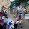 Киевляне штурмуют стройку в Десятинном переулке