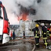 В Москве горел стадион «Искра», пострадал один человек