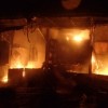 В Киеве горел рынок «Оболонь»