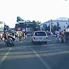 В Симферополе автомобиль наехал на толпу людей, переходивших дорогу