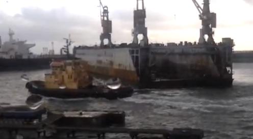 В Одесском порту едва не произошла крупная авария