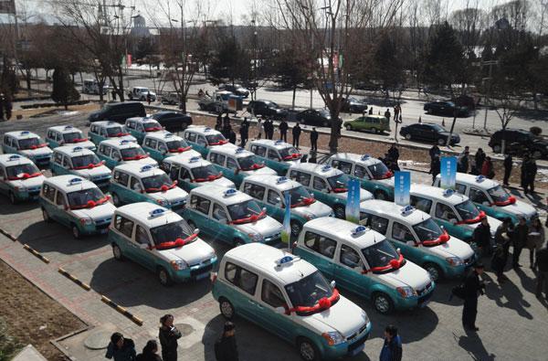 Киевский таксопарк пополнится электромобилями из Китая
