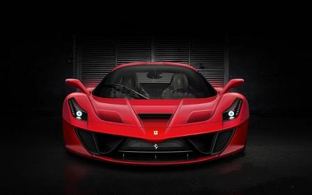 Новый лимитированный суперкар от Ferrari показали на закрытой презентации VIP-клиентам