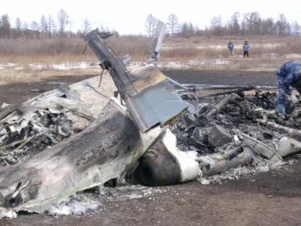 В Чечне разбился военный вертолет Ми-8