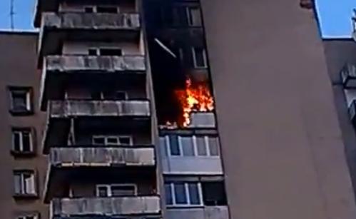 В 15-этажном доме в Луцке произошел пожар, жертв и пострадавших нет