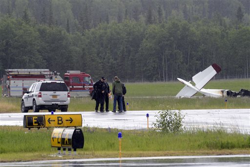 На Аляске разбился самолёт, никто из людей на его борту не выжил 