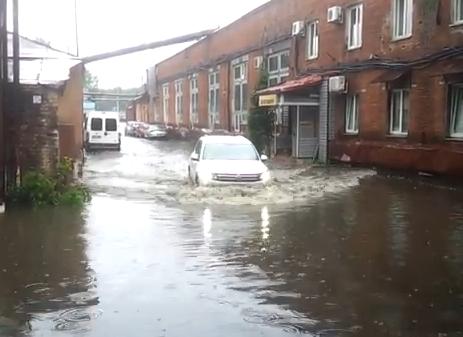 В Москве выпало рекордное количество осадков 