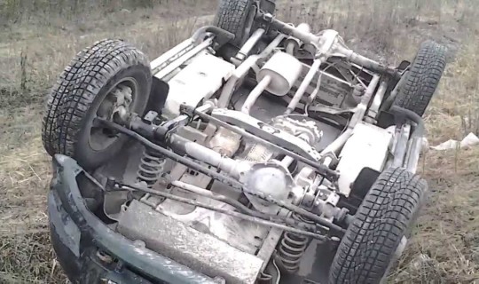 В Донбассе перевернулся «УАЗ» с солдатами ВСУ вЂ” три силовики погибли